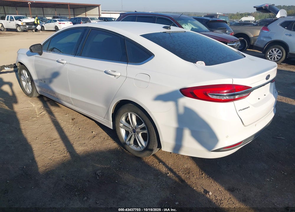 2018 FORD FUSION HYBRID SE VIN: 3FA6P0LU1JR195229