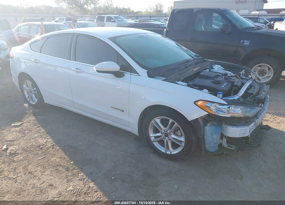 2018 FORD FUSION HYBRID SE VIN: 3FA6P0LU1JR195229