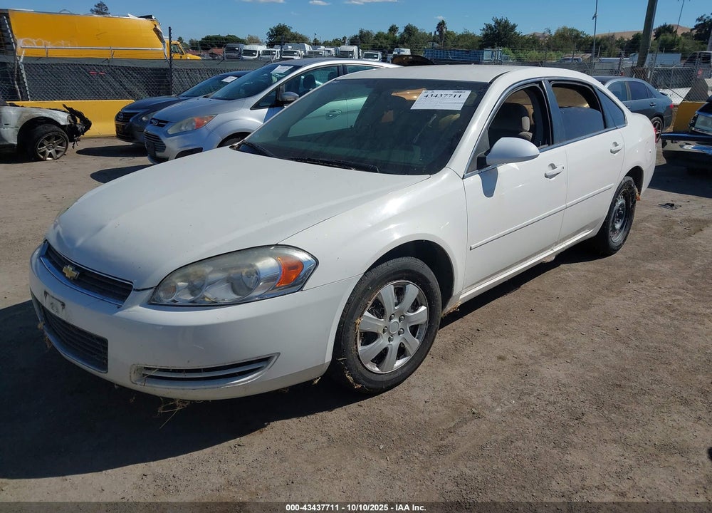 2007 CHEVROLET IMPALA VIN: 2G1WT58K079257205