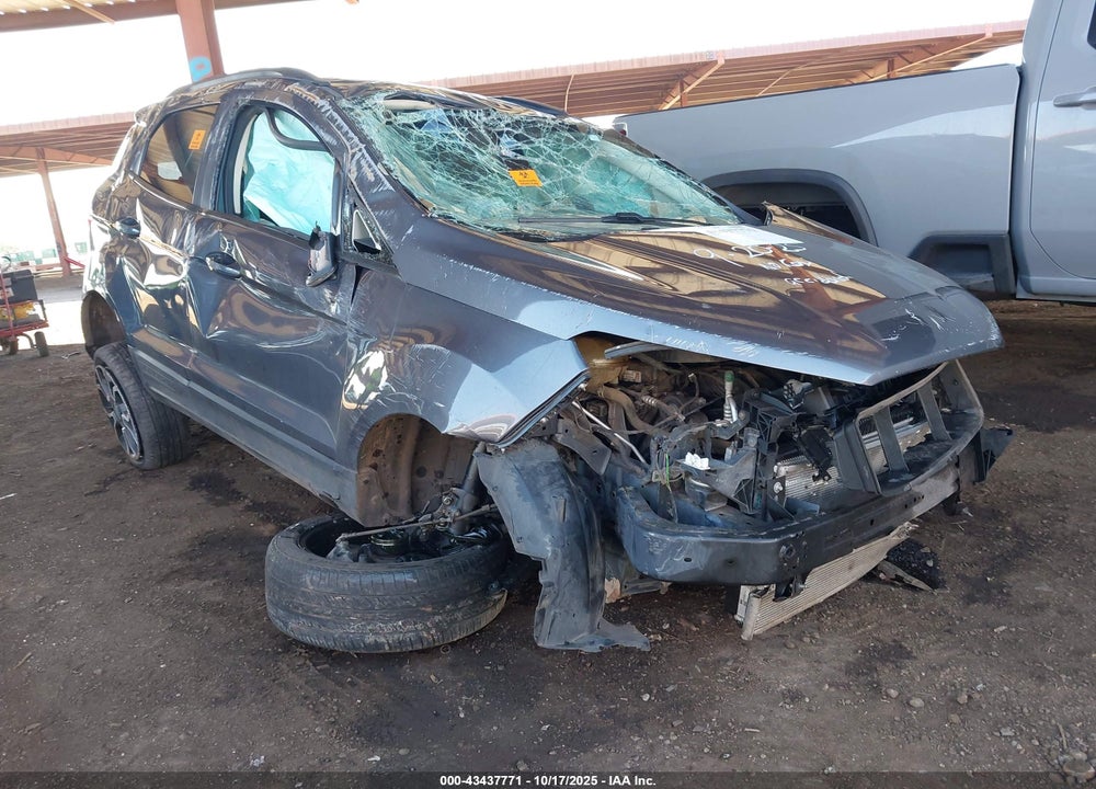2019 FORD ECOSPORT SES VIN: MAJ6S3JL1KC254905