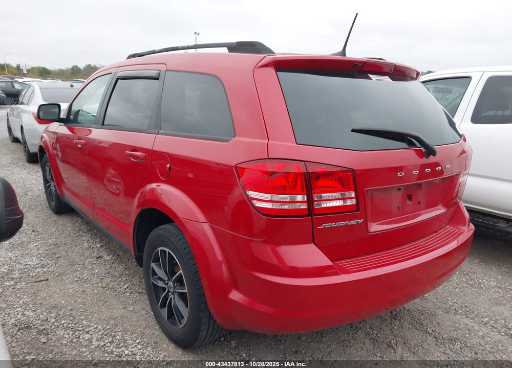 2018 DODGE JOURNEY VIN: 3C4PDCAB7JT506224