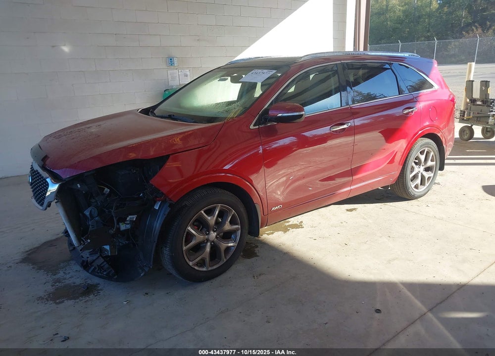 2016 KIA SORENTO VIN: 5XYPKDA54GG002087