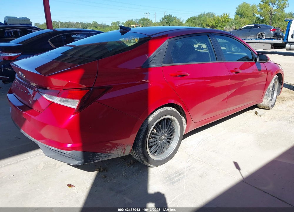 2021 HYUNDAI ELANTRA VIN: 5NPLS4AG3MH036090