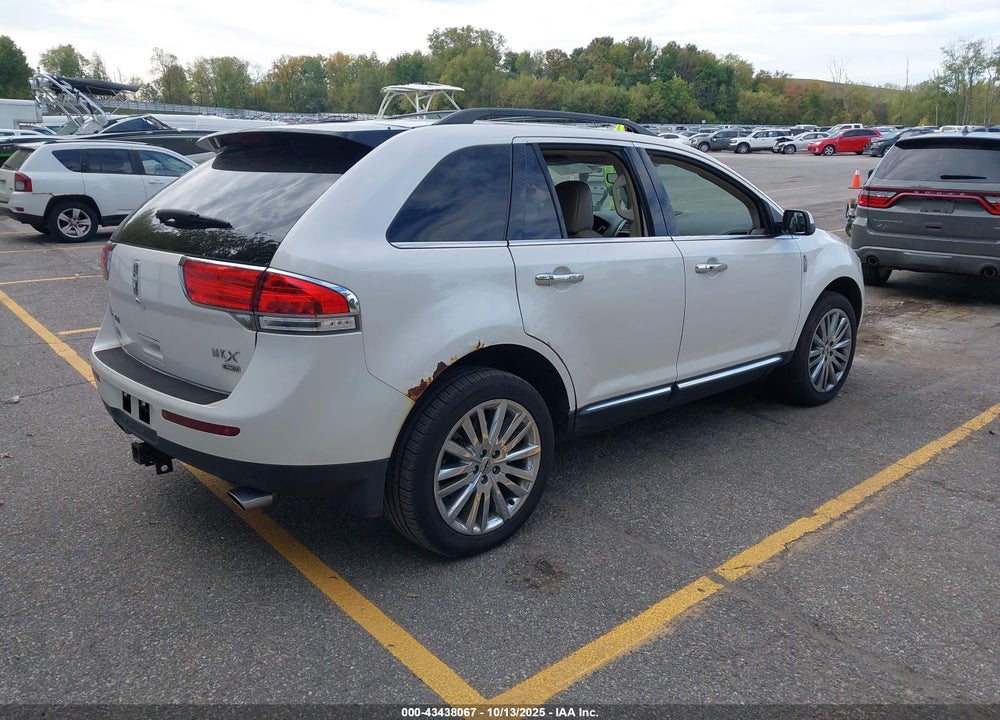 2011 LINCOLN MKX VIN: 2LMDJ8JK4BBJ30877