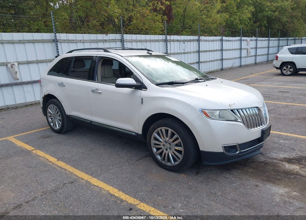 2011 LINCOLN MKX VIN: 2LMDJ8JK4BBJ30877