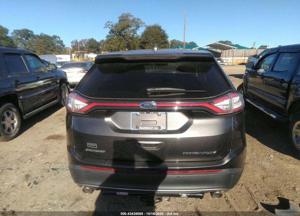 2015 FORD EDGE TITANIUM VIN: 2FMTK3K88FBC24714