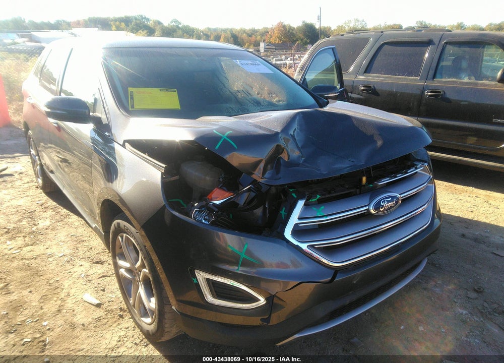 2015 FORD EDGE TITANIUM VIN: 2FMTK3K88FBC24714