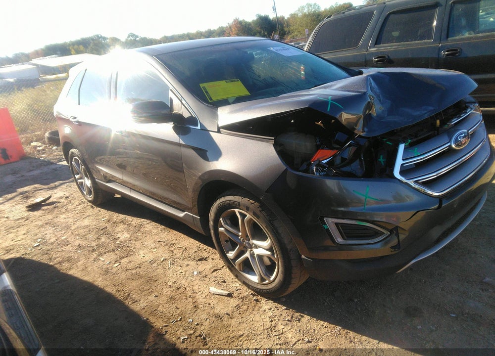 2015 FORD EDGE TITANIUM VIN: 2FMTK3K88FBC24714