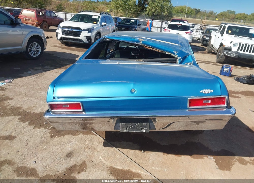 1971 CHEV NOVA VIN: 113271W189799