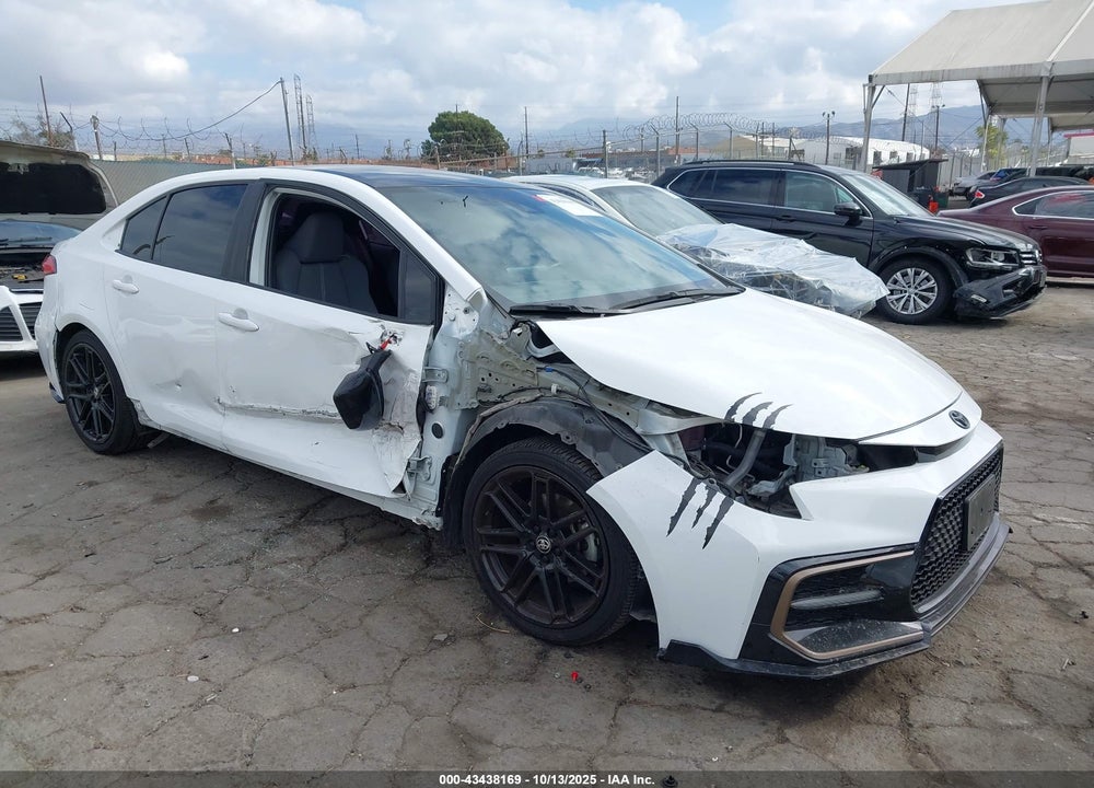 2022 TOYOTA COROLLA SE APEX EDITION VIN: 5YFM4MCE5NP098749