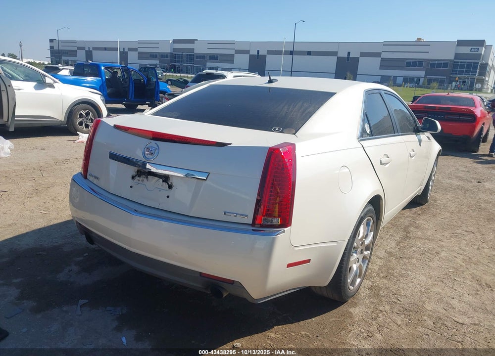 2008 CADILLAC CTS STANDARD VIN: 1G6DR57V180204178