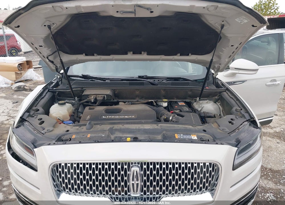 2019 LINCOLN NAUTILUS RESERVE VIN: 2LMPJ8L91KBL35564