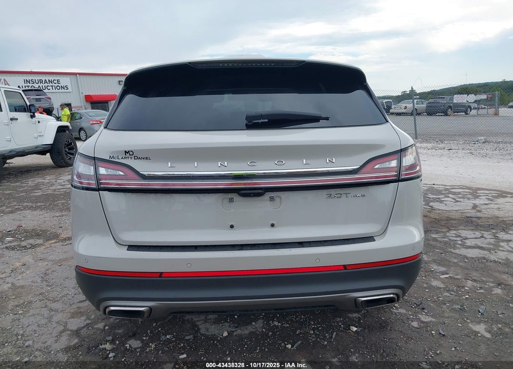 2019 LINCOLN NAUTILUS RESERVE VIN: 2LMPJ8L91KBL35564