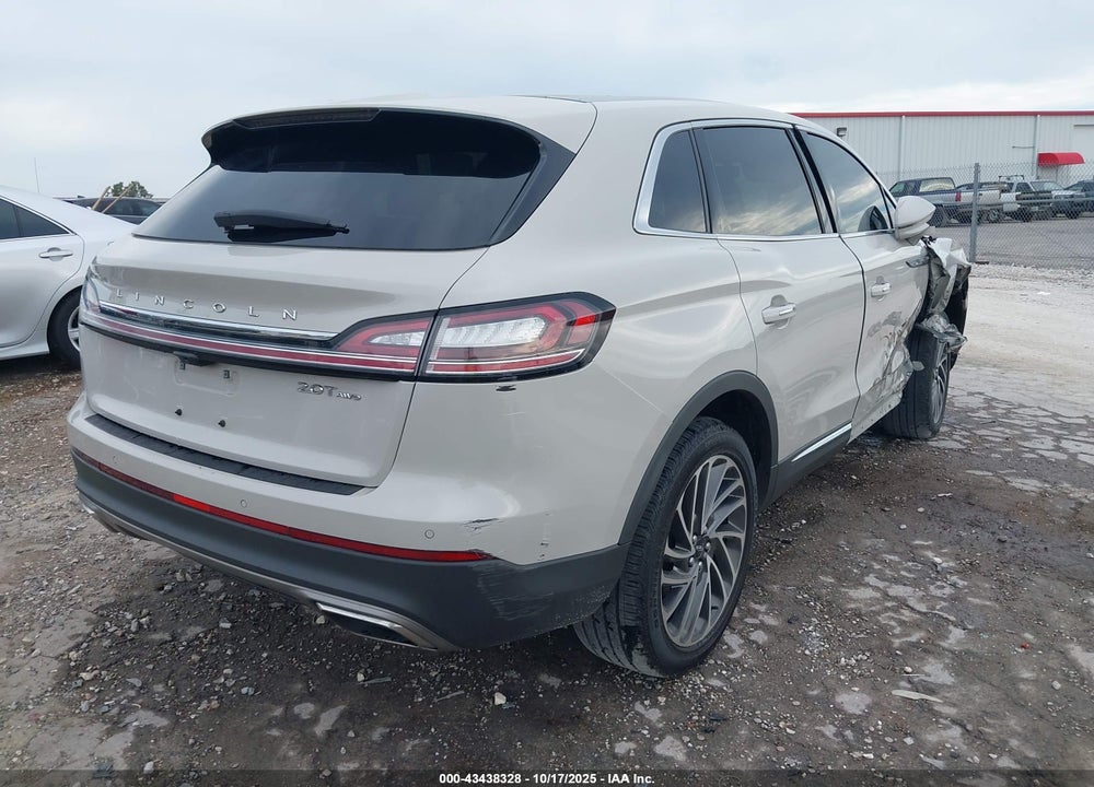 2019 LINCOLN NAUTILUS RESERVE VIN: 2LMPJ8L91KBL35564