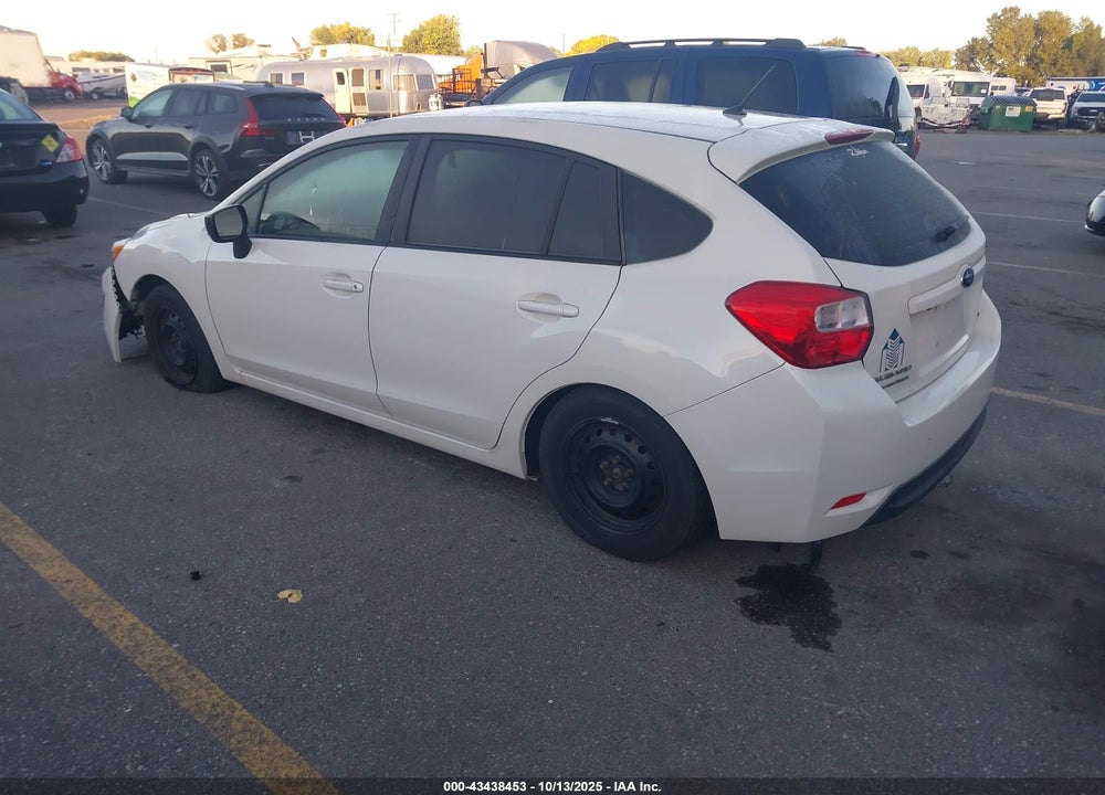 2015 SUBARU IMPREZA 2.0I VIN: JF1GPAA67F8238544