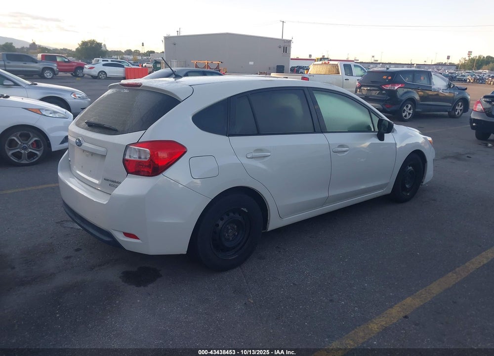 2015 SUBARU IMPREZA 2.0I VIN: JF1GPAA67F8238544