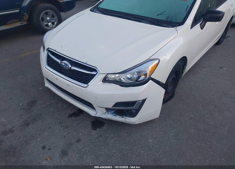2015 SUBARU IMPREZA 2.0I VIN: JF1GPAA67F8238544