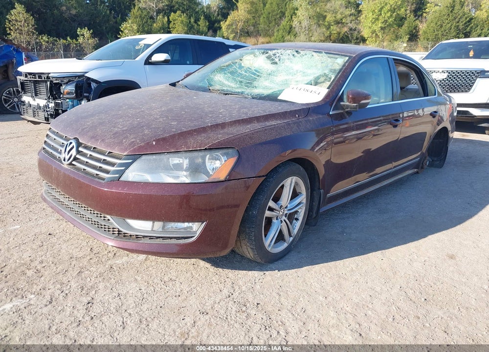 2014 VOLKSWAGEN PASSAT VIN: 1VWCN7A30EC026231