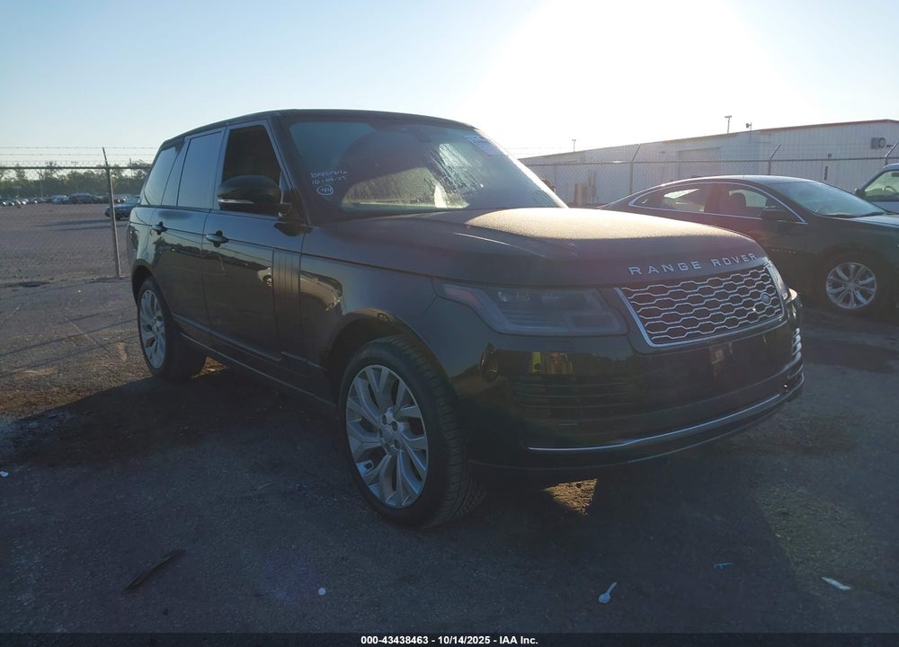 2019 LAND ROVER RANGE ROVER 3.0L V6 SUPERCHARGED HSE VIN: SALGS2SV1KA543635