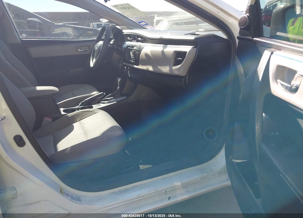 2016 TOYOTA COROLLA LE VIN: 2T1BURHE1GC527661