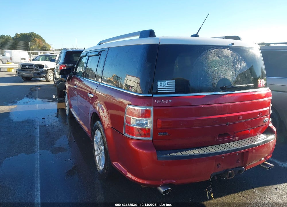2015 FORD FLEX SEL VIN: 2FMGK5C86FBA17346