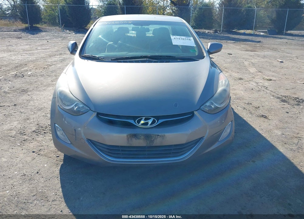 2013 HYUNDAI ELANTRA VIN: 5NPDH4AE1DH435744