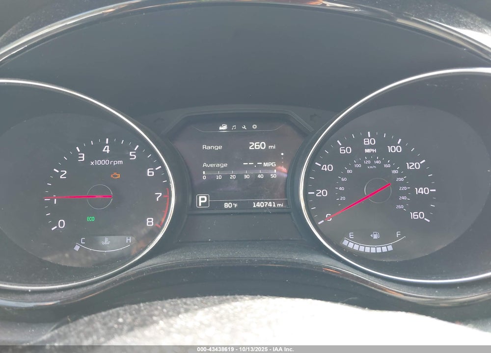 2016 KIA SEDONA VIN: KNDMC5C1XG6138081