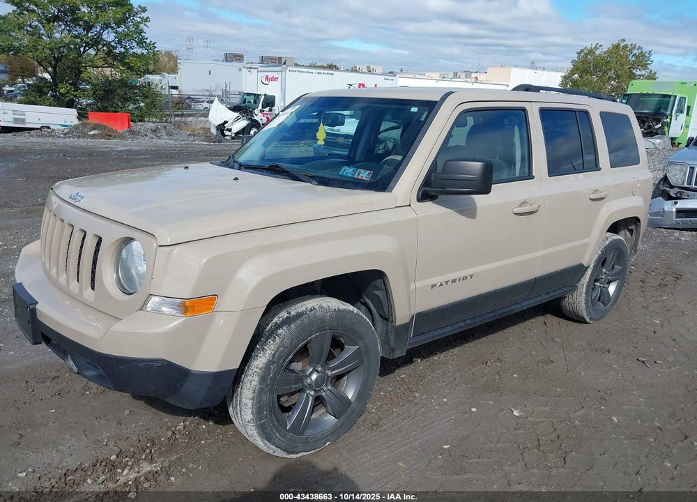 2017 JEEP PATRIOT SPORT 4X4 VIN: 1C4NJRBB4HD133354