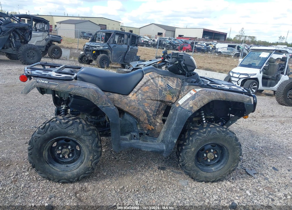 2022 HONDA TRX520 FM VIN: 1HFTE45E1N4700223