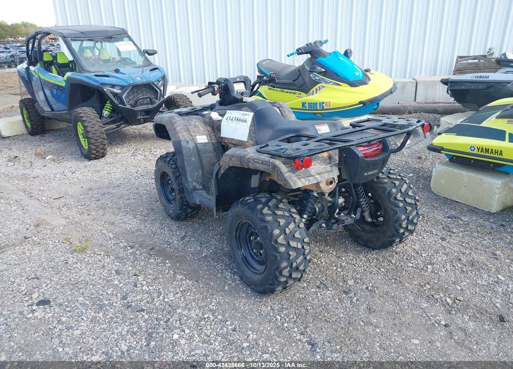 2022 HONDA TRX520 FM VIN: 1HFTE45E1N4700223