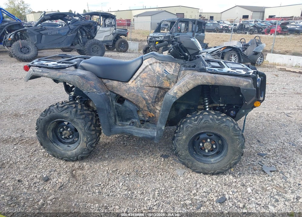 2022 HONDA TRX520 FM VIN: 1HFTE45E1N4700223