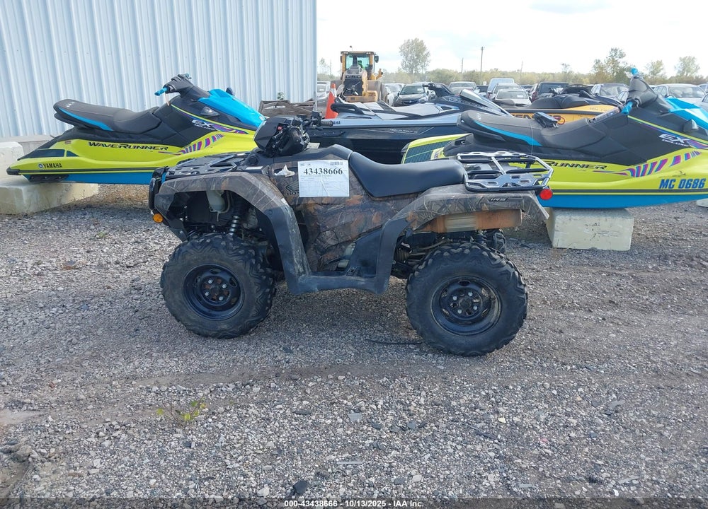 2022 HONDA TRX520 FM VIN: 1HFTE45E1N4700223
