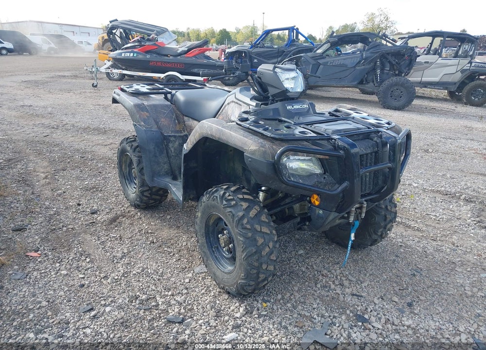 2022 HONDA TRX520 FM VIN: 1HFTE45E1N4700223