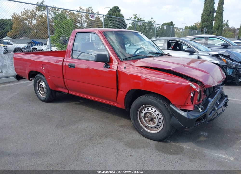 1993 TOYOTA PICKUP 1/2 TON SHORT WHLBASE STB VIN: 4TARN81A6PZ117579