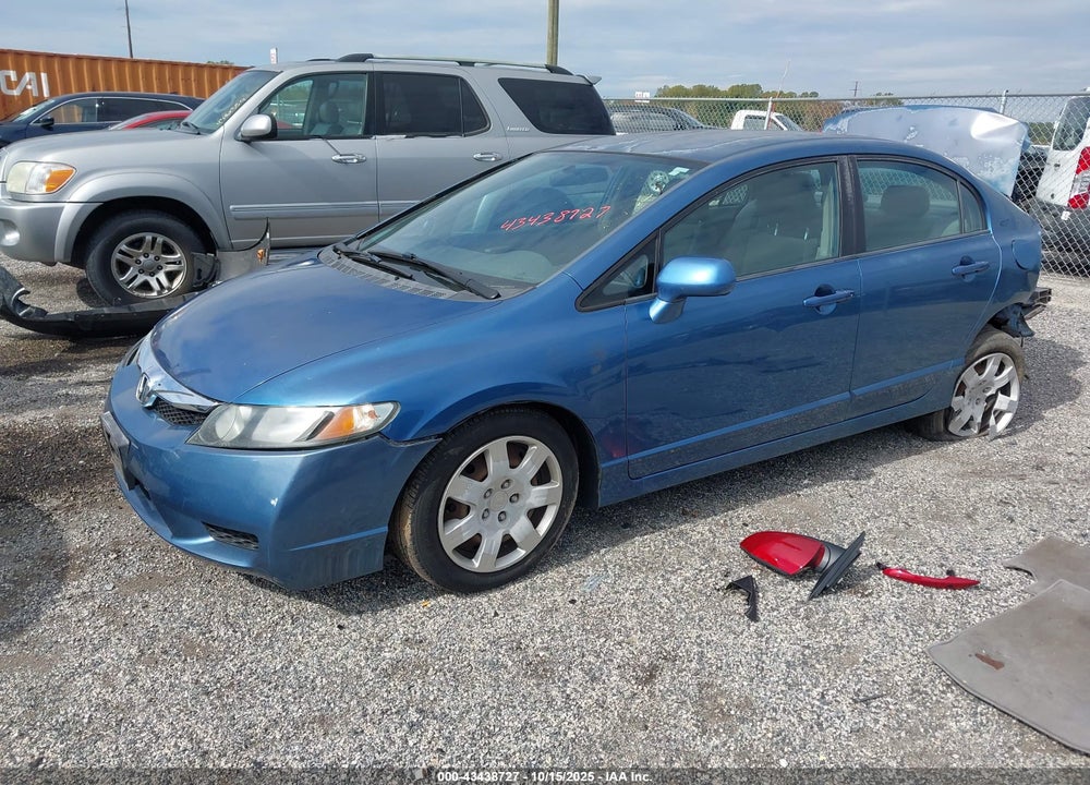 2010 HONDA CIVIC VIN: 2HGFA1F51AH566926
