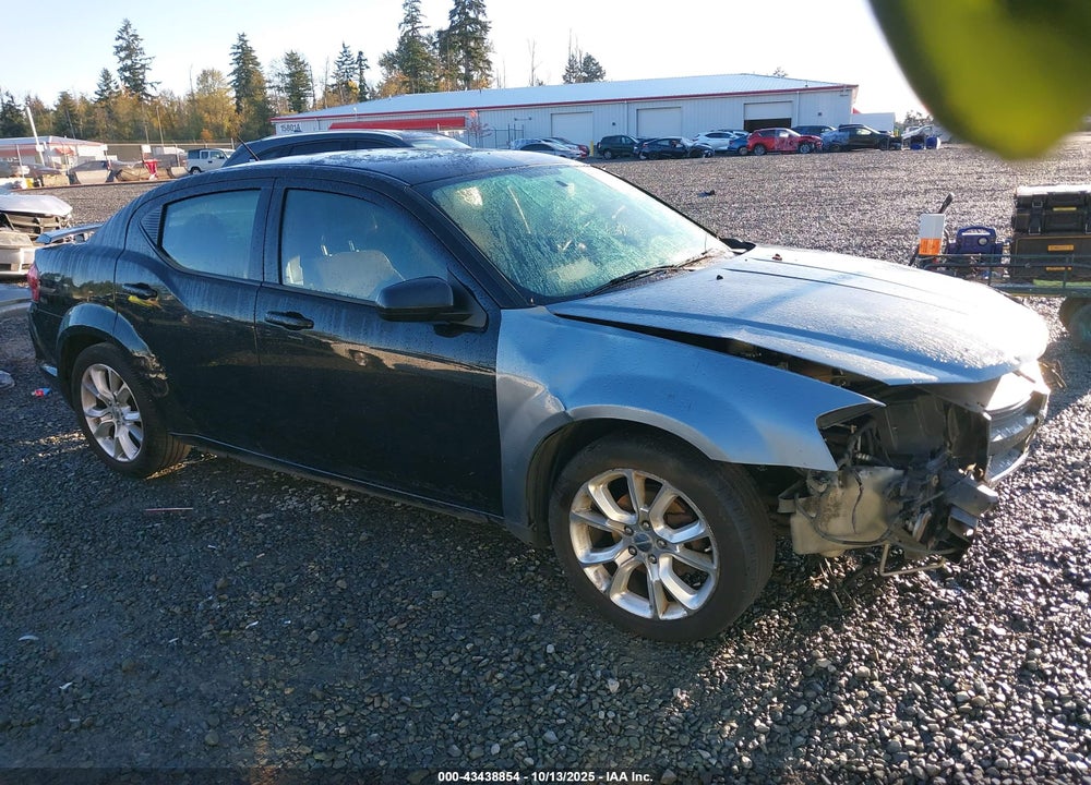 2013 DODGE AVENGER R/T VIN: 1C3CDZBG9DN604871