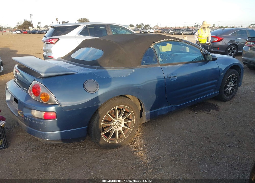 2003 MITSUBISHI ECLIPSE SPYDER GT VIN: 4A3AE55H33E045889