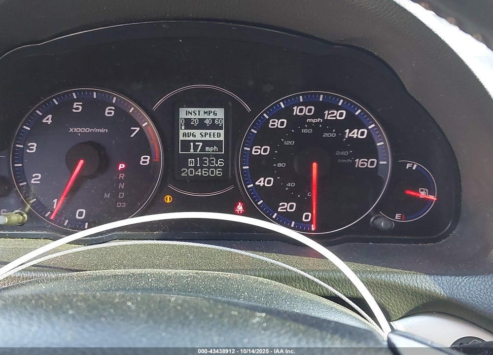 2007 ACURA TSX VIN: JH4CL96927C003116