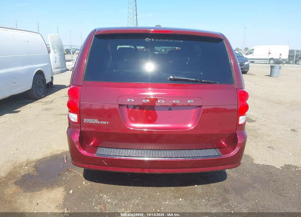 2020 DODGE GRAND CARAVAN SXT VIN: 2C4RDGCG8LR255566