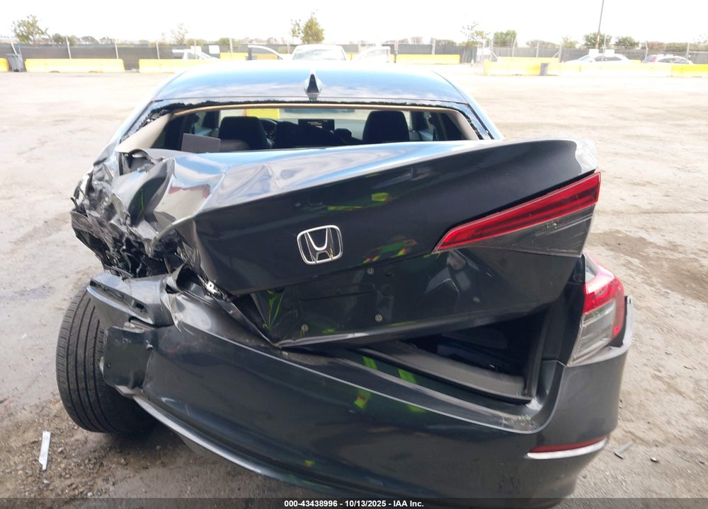 2023 HONDA CIVIC VIN: 2HGFE2F22PH562876