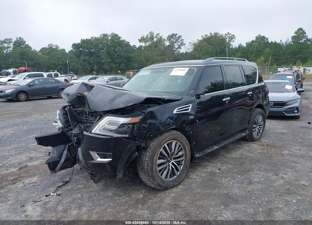 2022 NISSAN ARMADA VIN: JN8AY2BD4N9677116