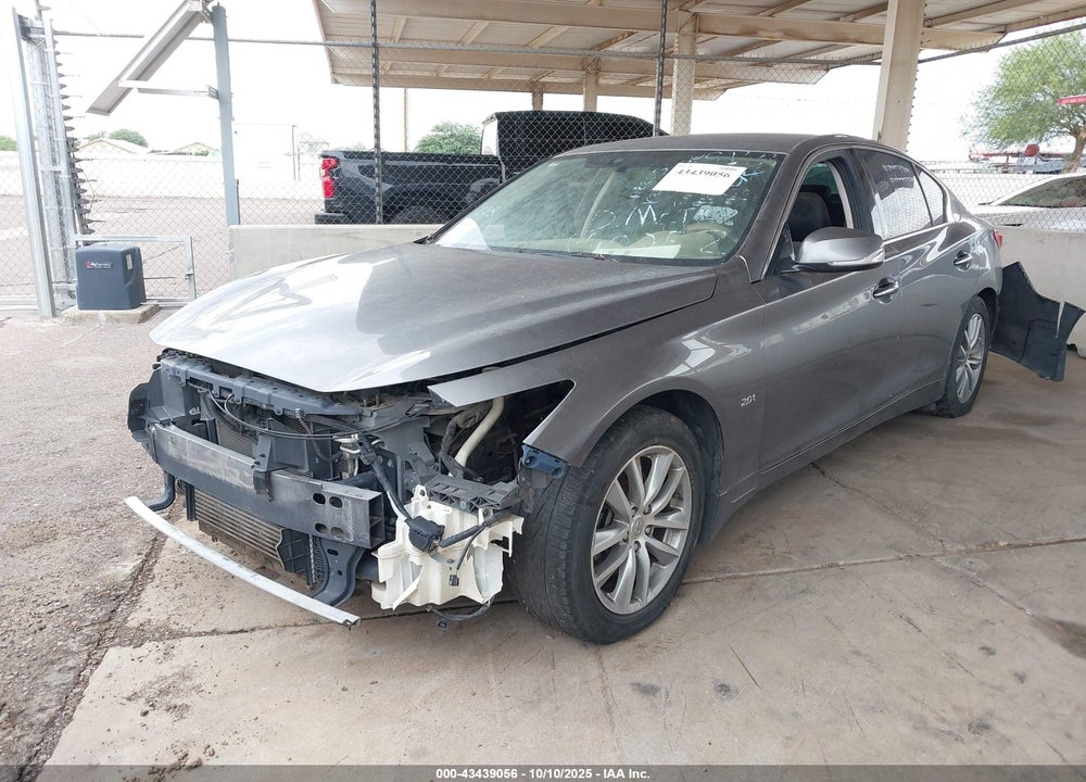 2017 INFINITI Q50 2.0T PREMIUM VIN: JN1CV7AP3HM640052