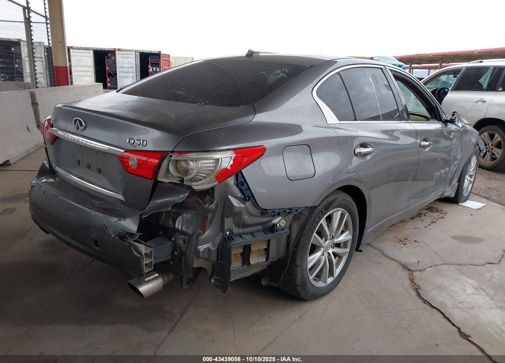 2017 INFINITI Q50 2.0T PREMIUM VIN: JN1CV7AP3HM640052