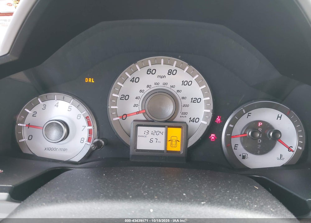 2013 HONDA PILOT LX VIN: 5FNYF4H24DB059915