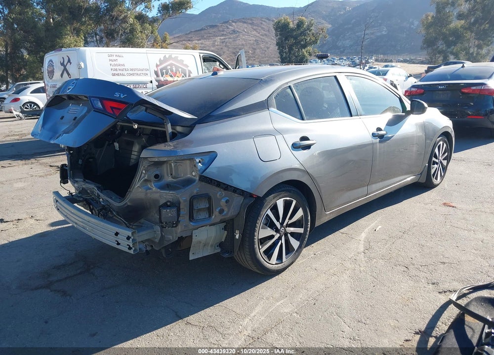 2022 NISSAN SENTRA SV XTRONIC CVT VIN: 3N1AB8CV7NY221101