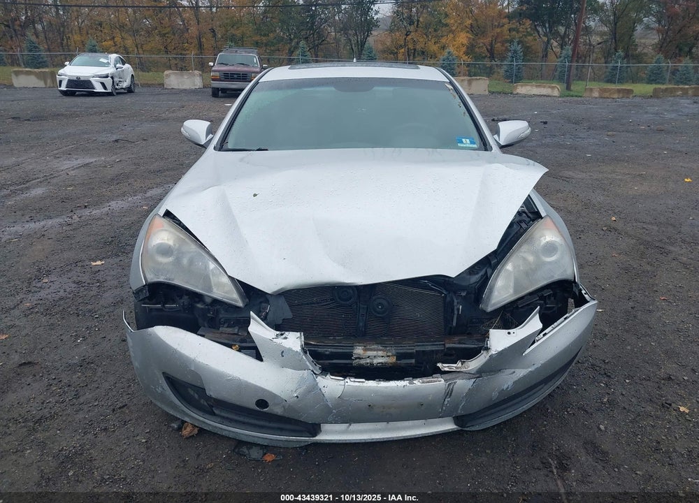 2010 HYUNDAI GENESIS 3.8 TRACK VIN: KMHHU6KH5AU021798