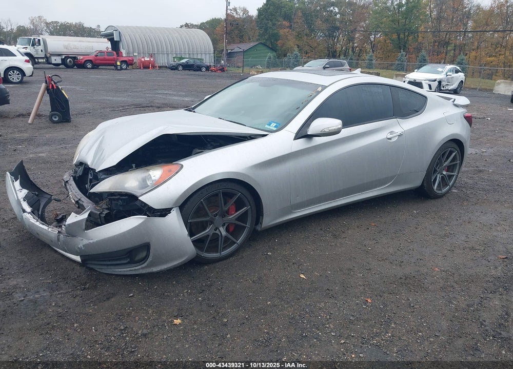 2010 HYUNDAI GENESIS 3.8 TRACK VIN: KMHHU6KH5AU021798