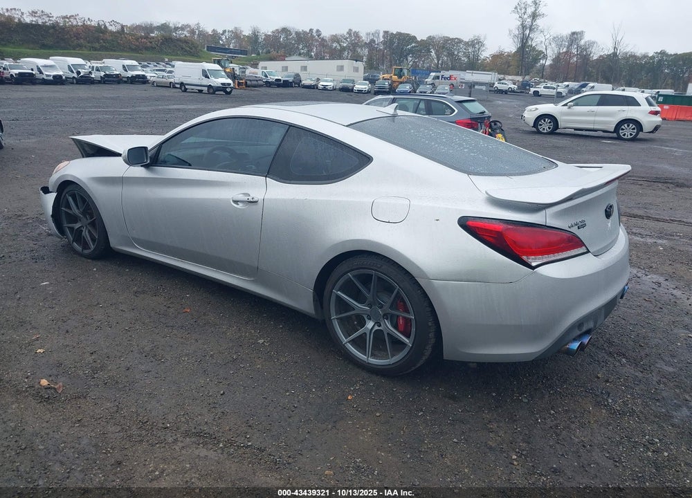 2010 HYUNDAI GENESIS 3.8 TRACK VIN: KMHHU6KH5AU021798