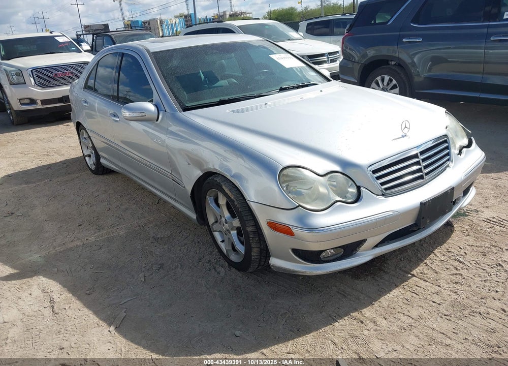 2007 MERCEDES-BENZ C 230 SPORT VIN: WDBRF52H97F932967