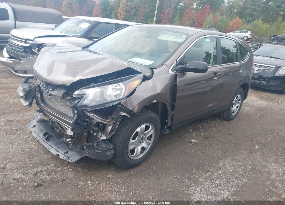 2012 HONDA CR-V LX VIN: 5J6RM4H34CL054366